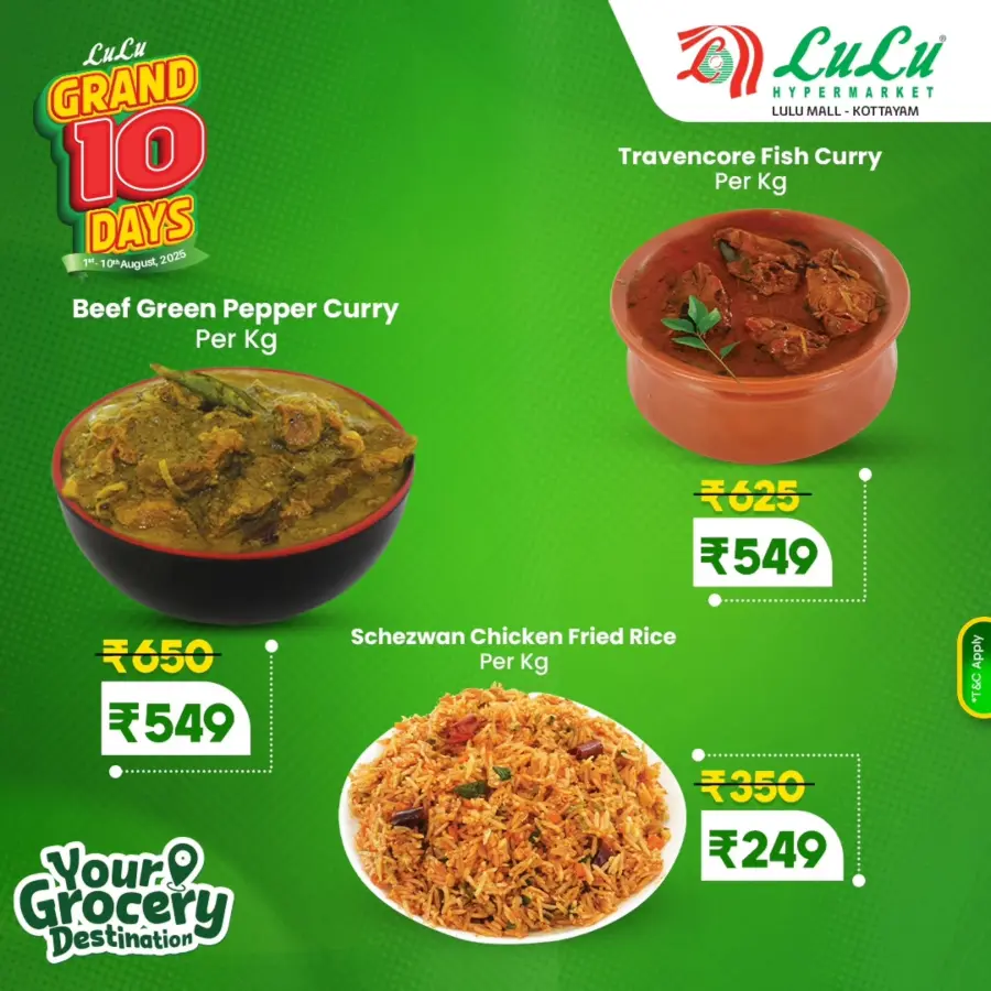Grand 10-Day Sale – Up to 50% OFF! In Lulu Hypermarket Kottayam