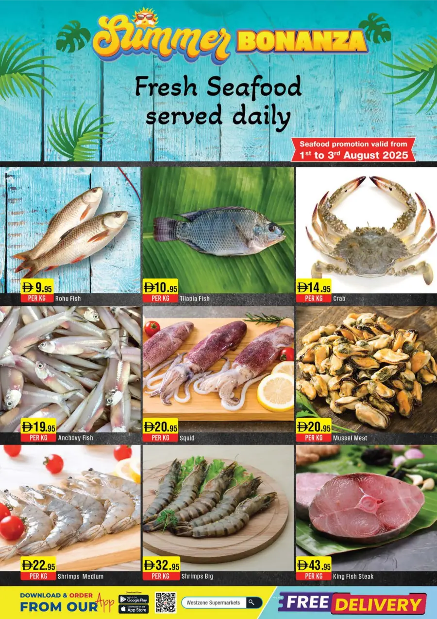Summer Bonanza In West Zone Supermarket Dubai