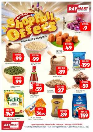 Shopfull Offers In Daymart Hypermarket Calicut