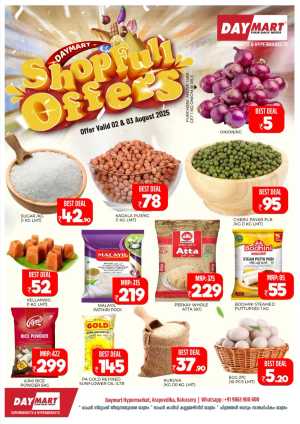 Shopfull Offers In Daymart Hypermarket Calicut