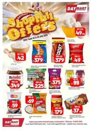 Shopfull Offers In Daymart Hypermarket Calicut