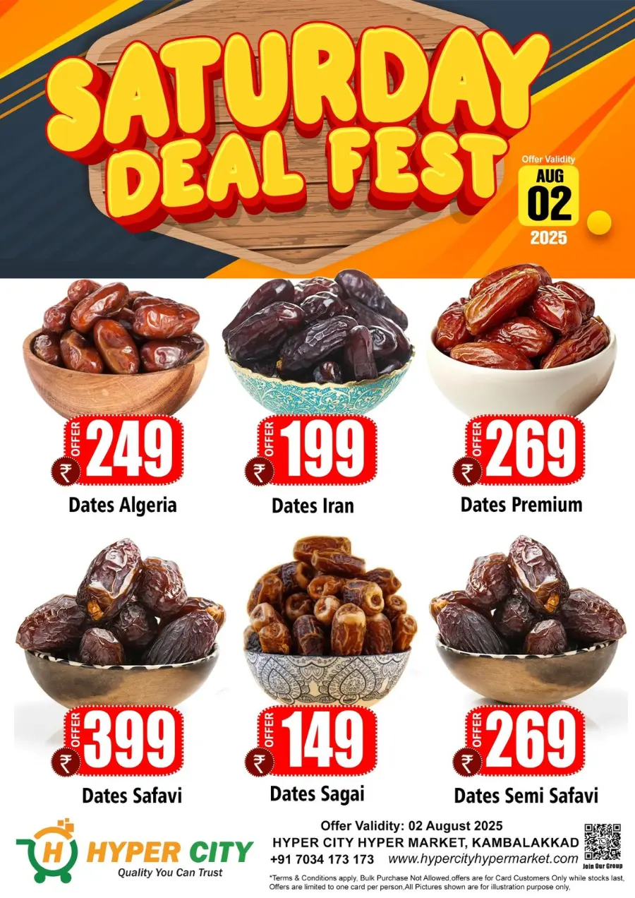 Saturday Deal fest In Hyper City Hypermarket undefined