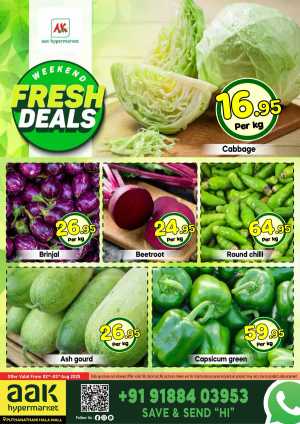 Fresh Deal In AAK Hypermarket Malappuram
