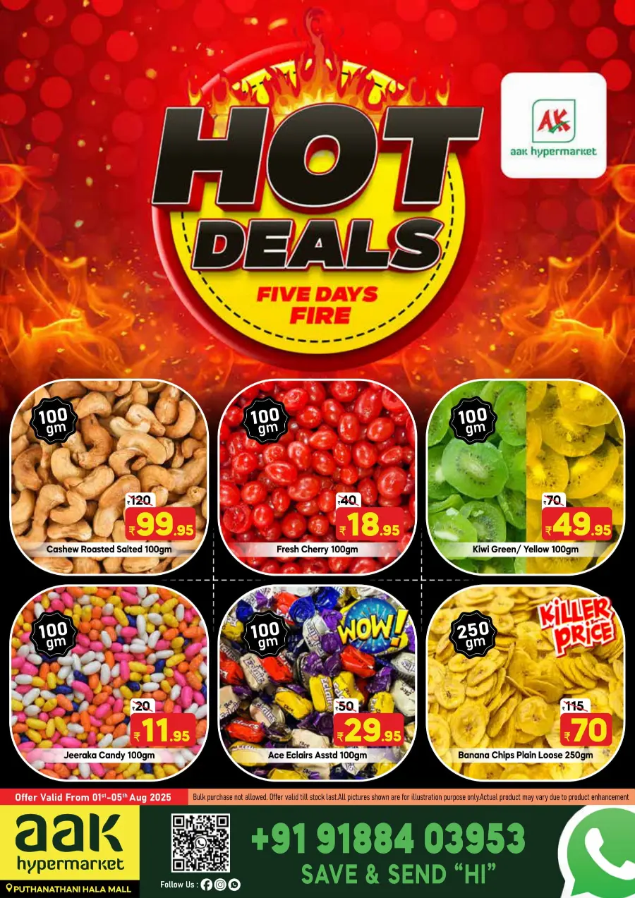 Fresh Deal In AAK Hypermarket Malappuram