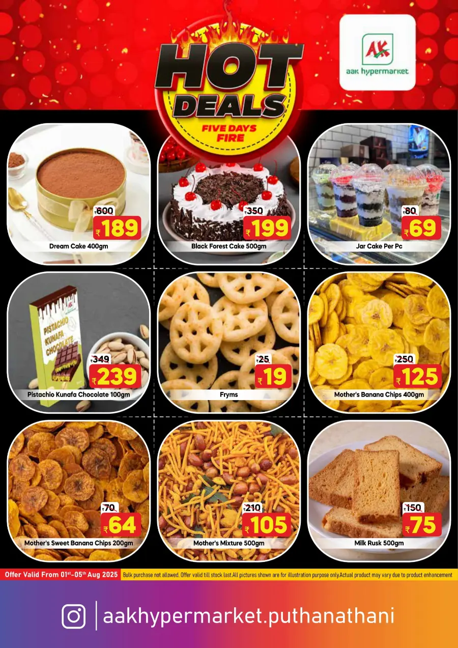 Fresh Deal In AAK Hypermarket Malappuram