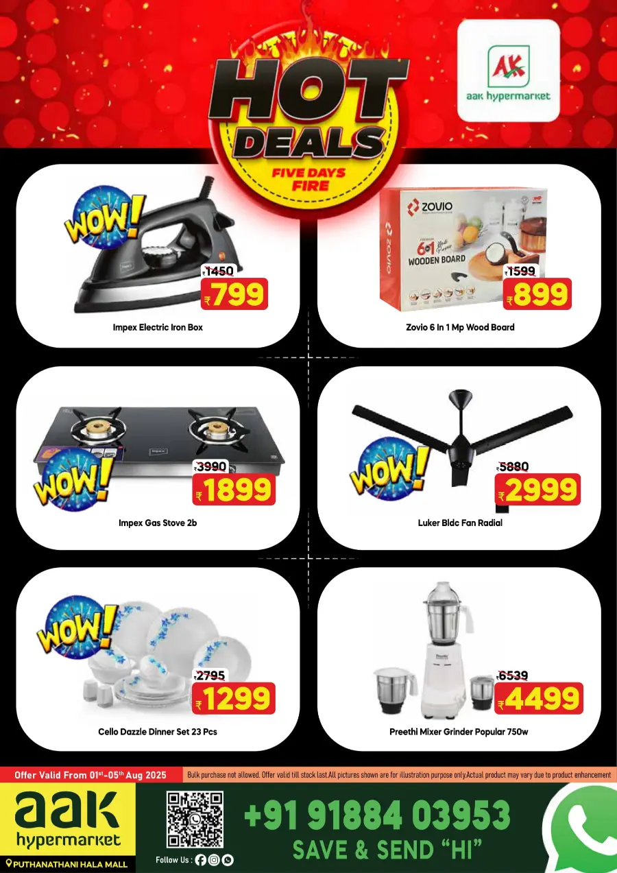 Fresh Deal In AAK Hypermarket Malappuram