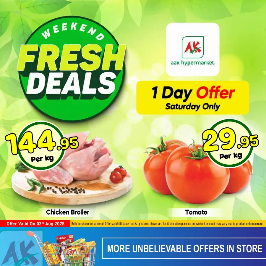 Fresh Deal In AAK Hypermarket undefined