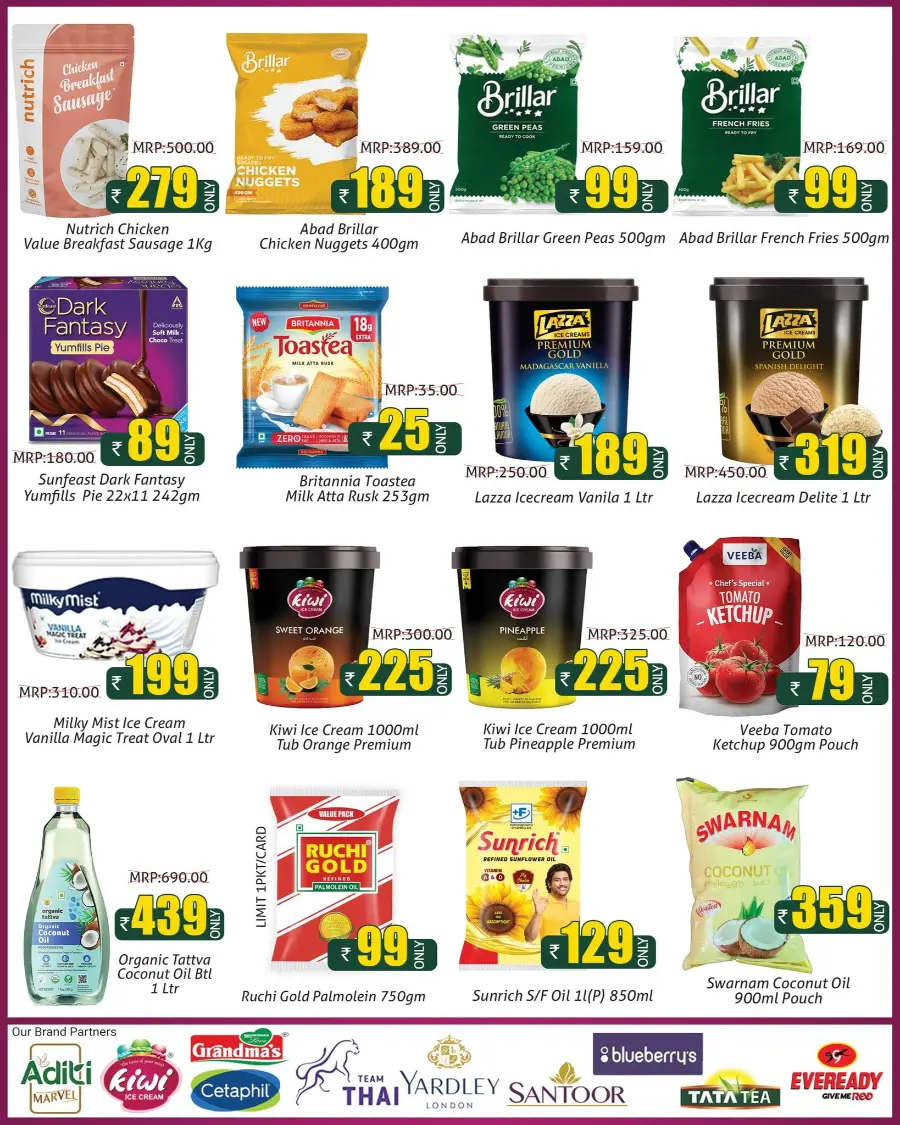 Half Price offers In Greens Hypermarket Kannur