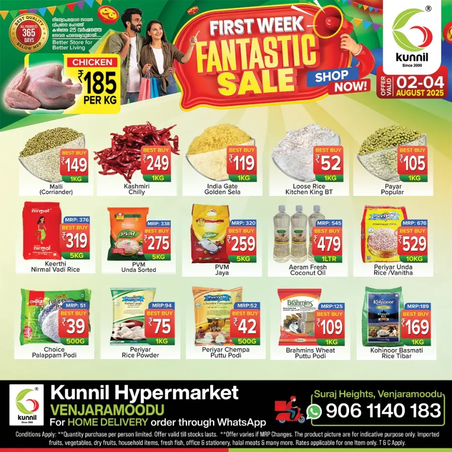 Fantastic sale In Kunnil Hypermarket Trivandrum