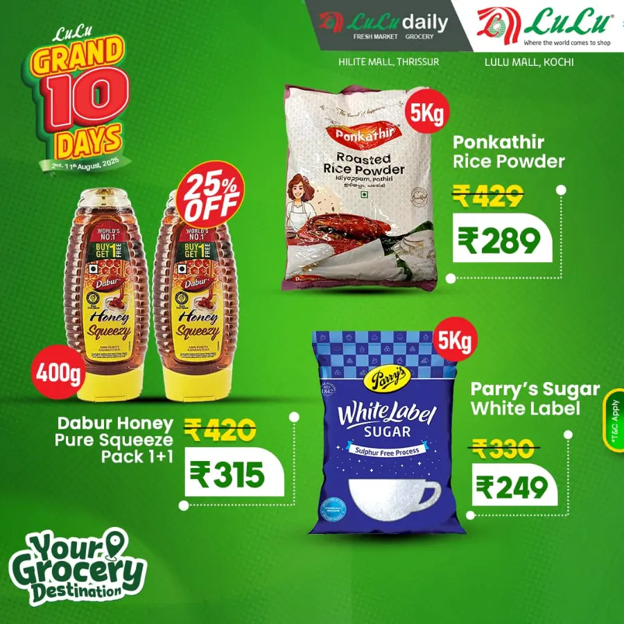 Grand 10 days In Lulu Hypermarket Ernakulam