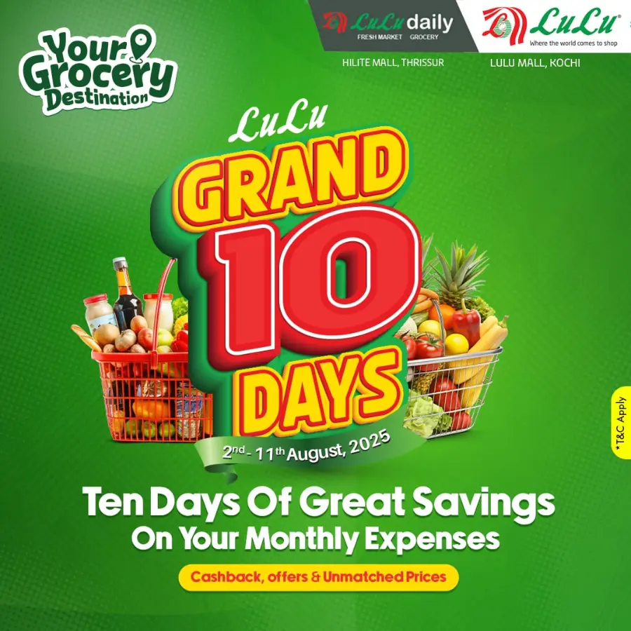 Grand 10 days In Lulu Hypermarket Ernakulam