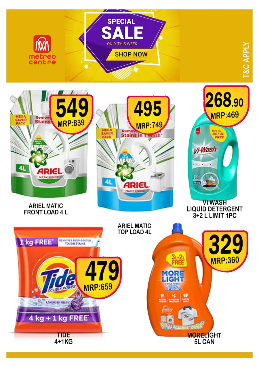 Saturday offer In Metro Centre undefined