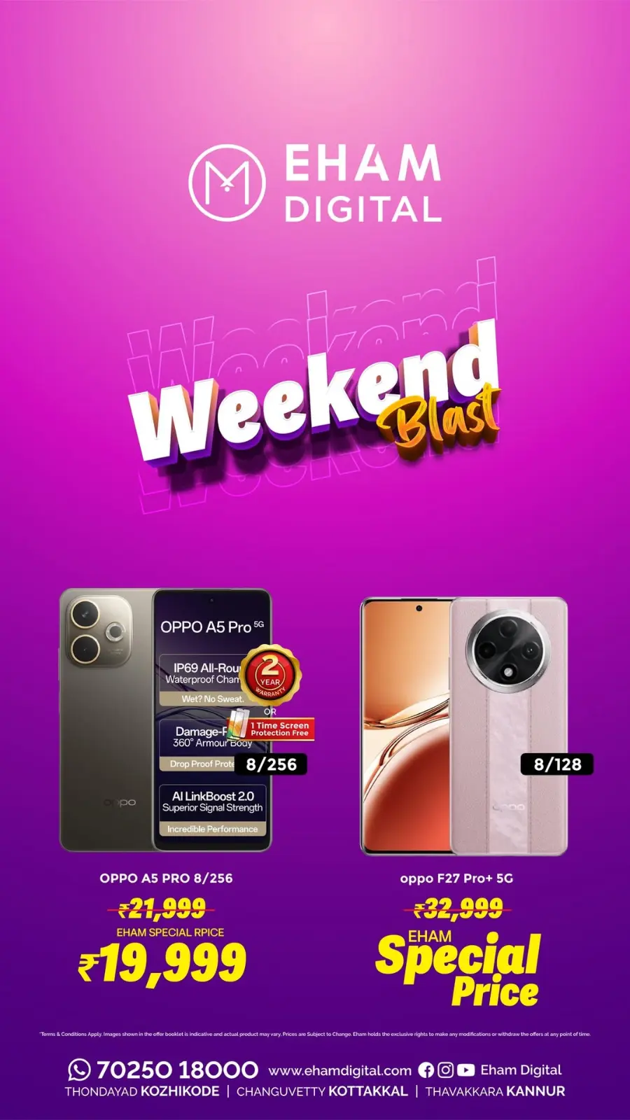 Weekend Sale In Eham Digital Kannur