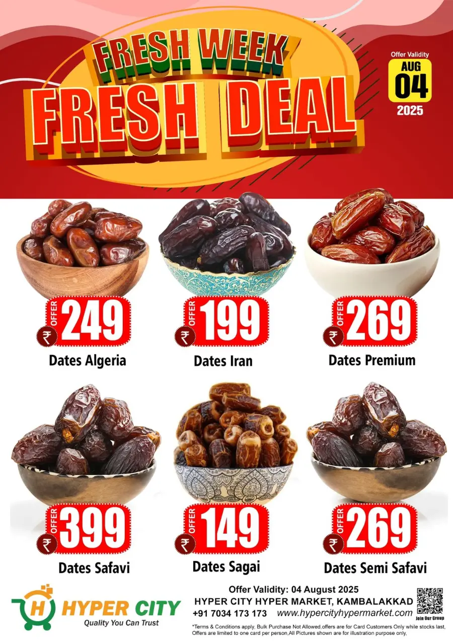 Fresh Deal In Hyper City Hypermarket Wayanad