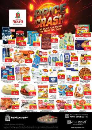 Price Crash In Nesto Hypermarket Abu Dhabi