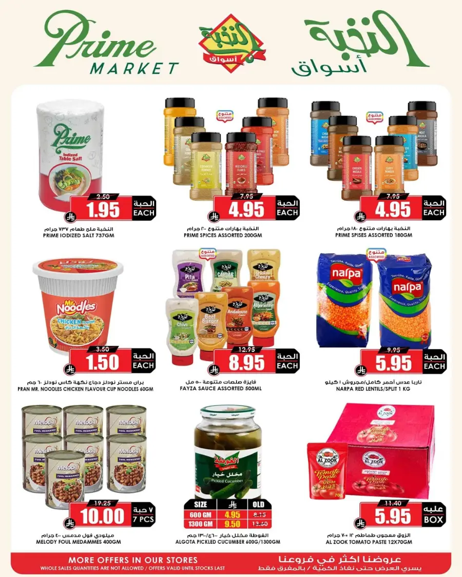 Offers In Prime Markets undefined