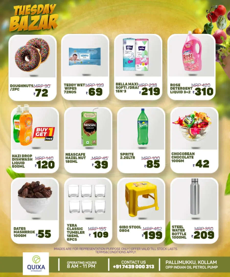 Tuesday Bazar In QUIXA Hypermart Kollam