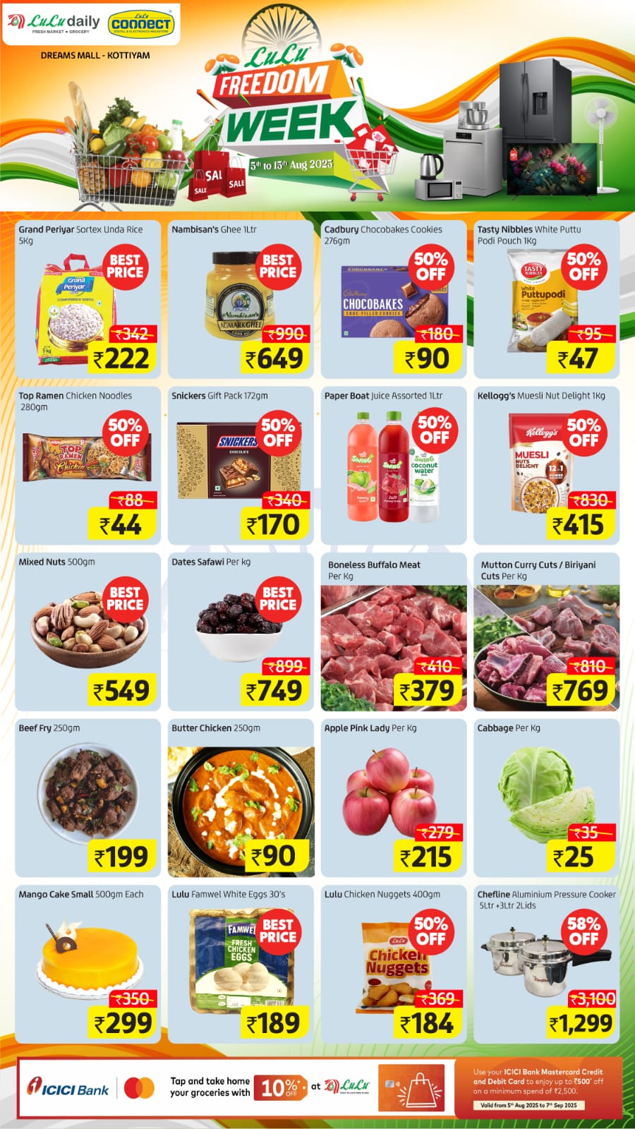 Freedom week In Lulu Hypermarket Kollam