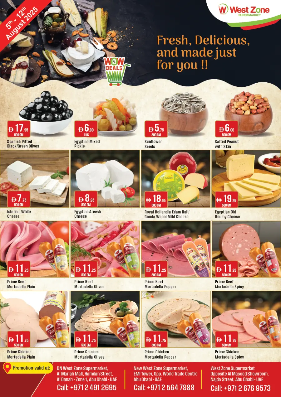 Fresh Deals In West Zone Supermarket Abu Dhabi