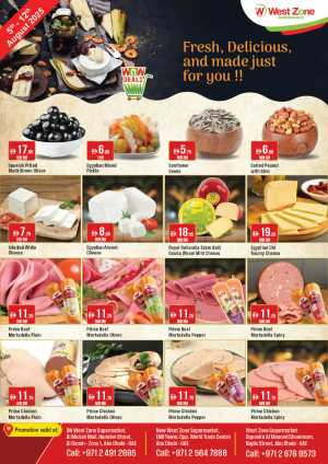Fresh Deals In West Zone Supermarket Abu Dhabi
