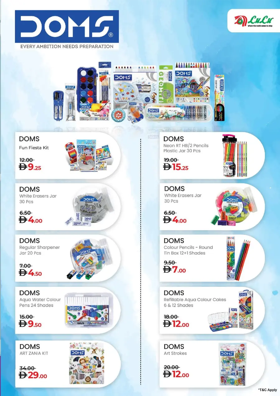 School Savers In Lulu Hypermarket Ras al Khaimah