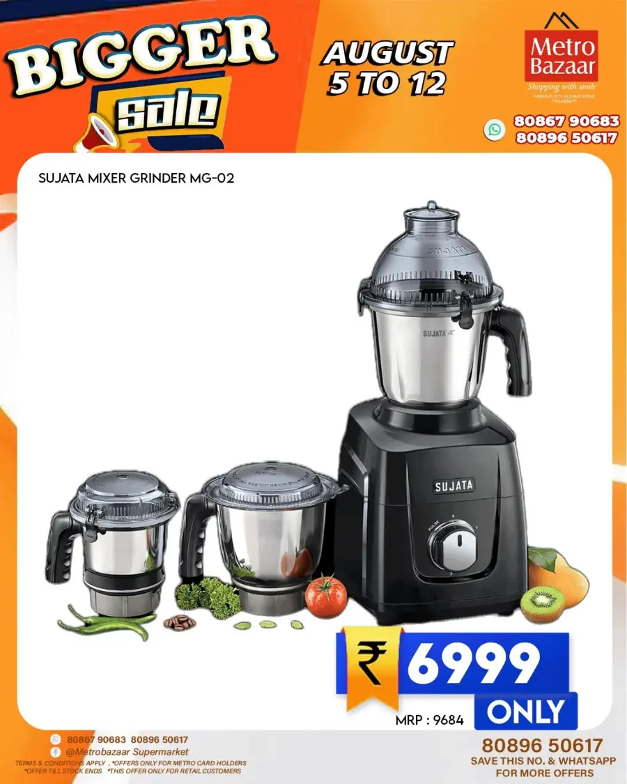 Bigger Sale In Metro Bazaar undefined