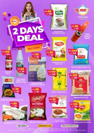 2 Days Deal In MR Hypermarket Calicut