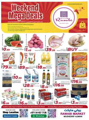Weekend mega deal In Rawabi Market Sharjah / Ajman