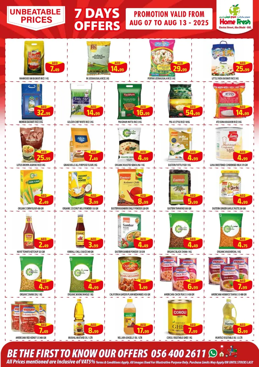 Hot Sale In Home Fresh Abu Dhabi