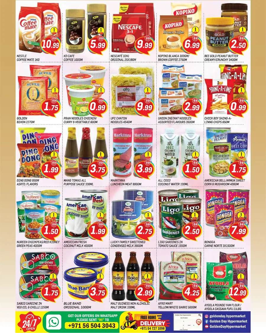 August Saver In ZSH Golden Day Hypermarket Dubai
