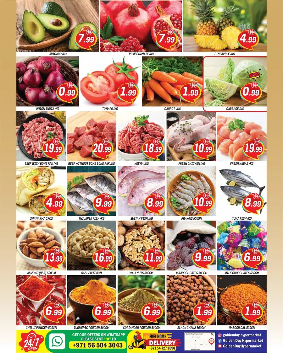 August Saver In ZSH Golden Day Hypermarket Dubai