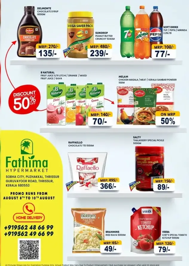 Smashing Prices In Fathima Hypermarket Thrissur