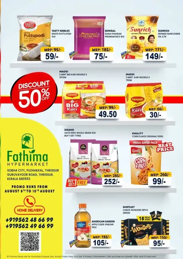 Smashing Prices In Fathima Hypermarket Thrissur