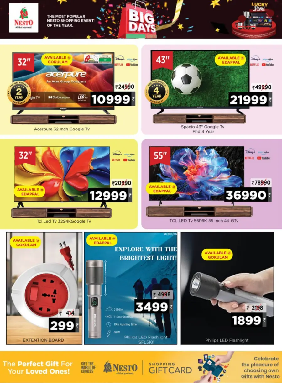 Big Days In Nesto Hypermarket Calicut