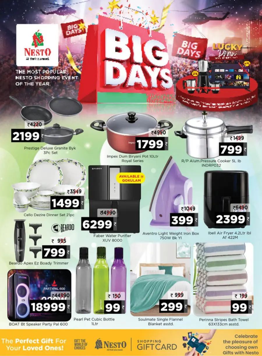 Big Days In Nesto Hypermarket Malappuram