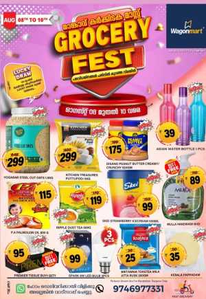 Grocery fest In Wagonmart Calicut
