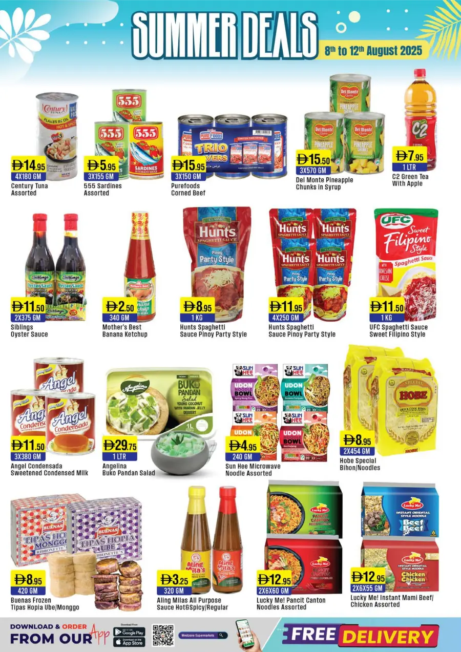 Summer Deals In West Zone Supermarket Dubai