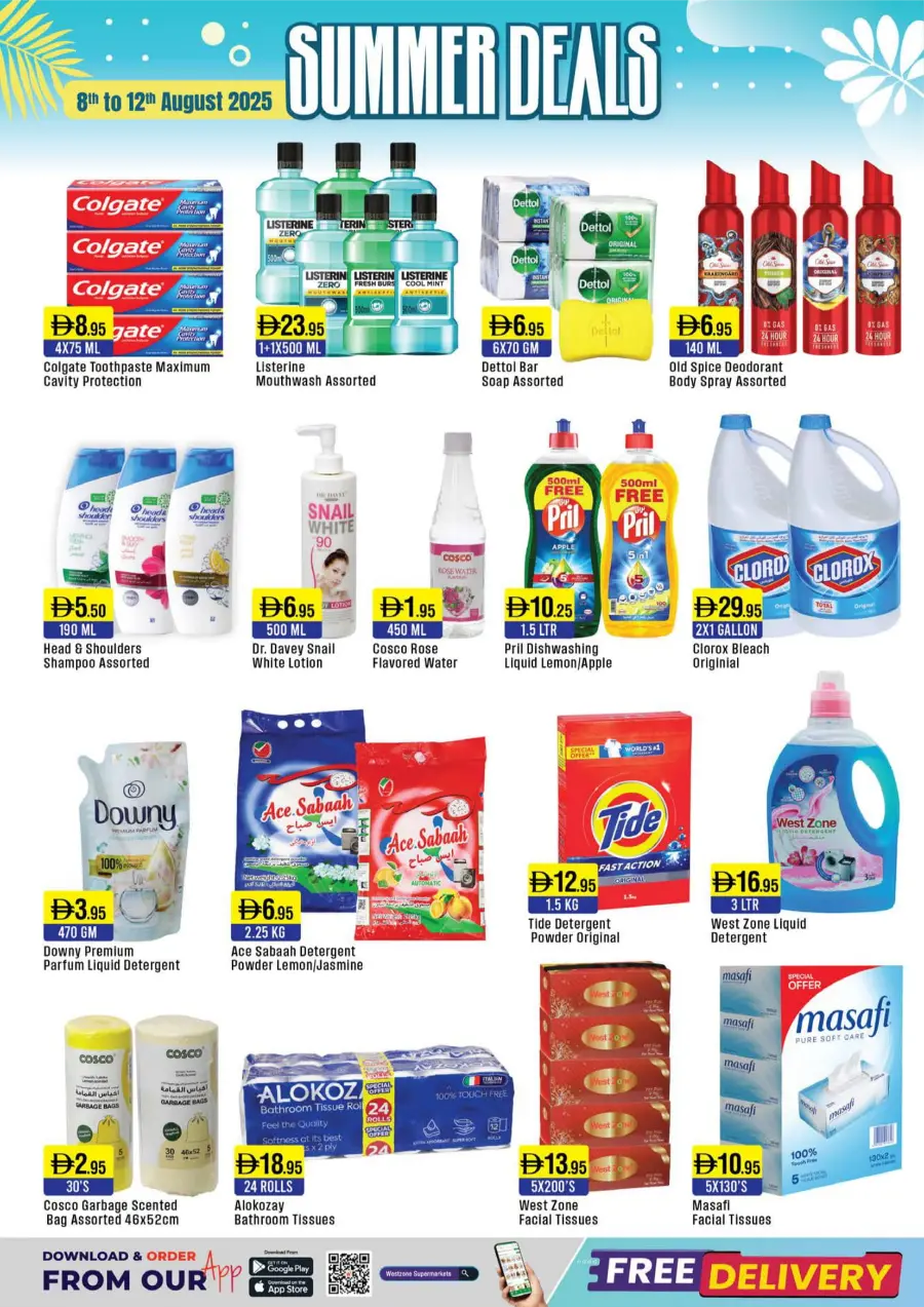 Summer Deals In West Zone Supermarket Dubai