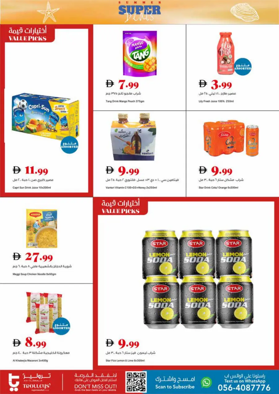 SUMMER Super Deals In Trolleys Supermarket Dubai