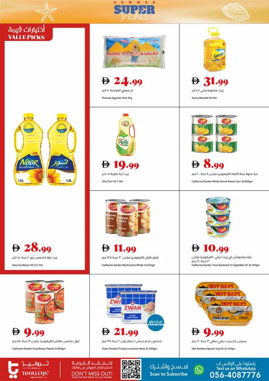SUMMER Super Deals In Trolleys Supermarket Dubai