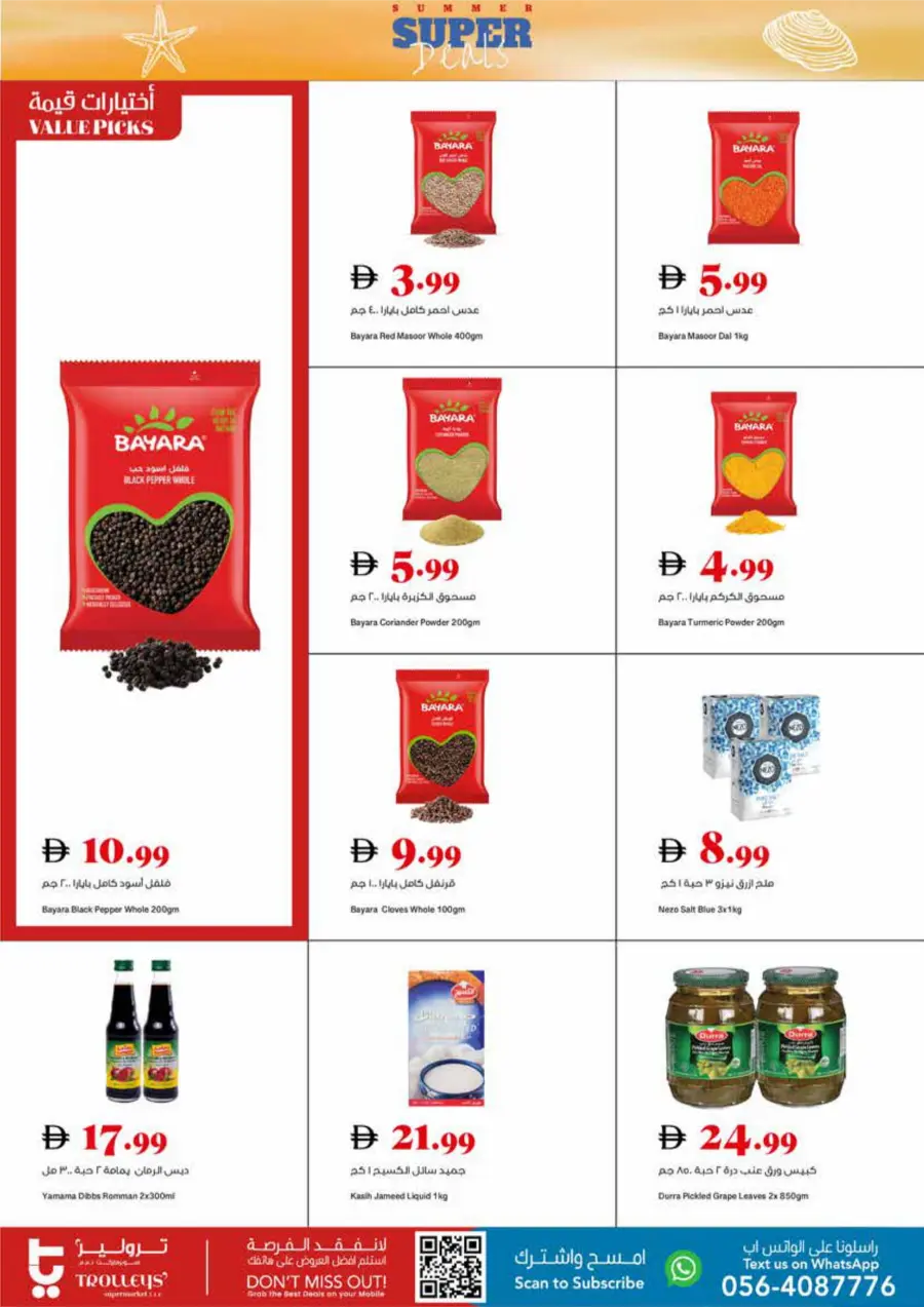 SUMMER Super Deals In Trolleys Supermarket Dubai