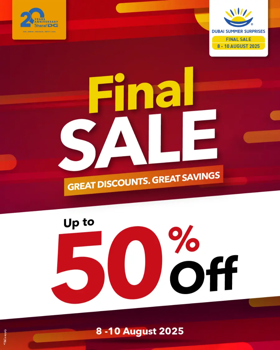 Great discount great savings up to 50 % off In Sharaf DG Fujairah