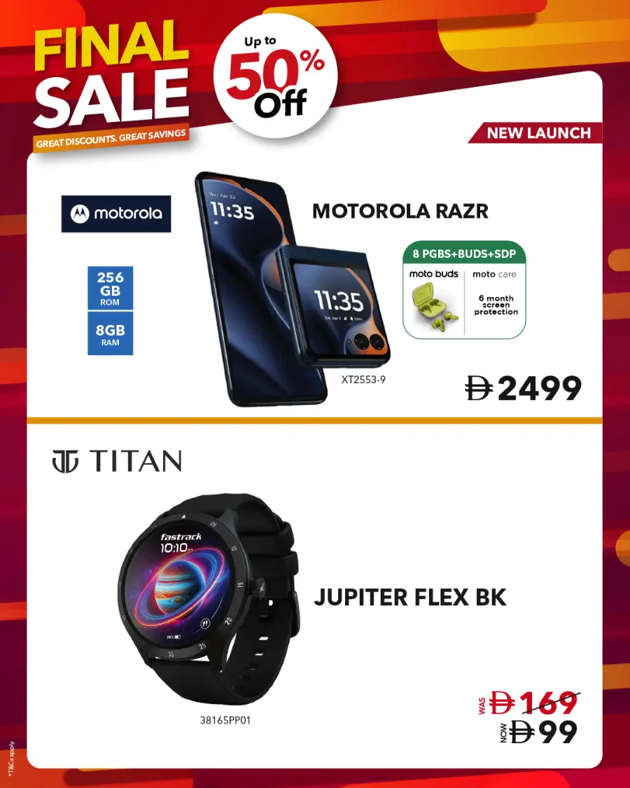 Great discount great savings up to 50 % off In Sharaf DG Fujairah