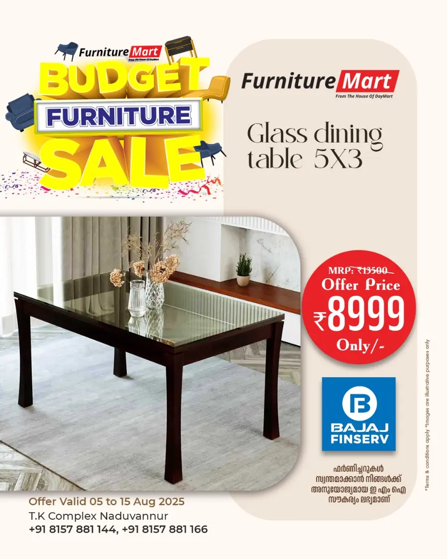 Best Value Furniture Offers In Daymart Hypermarket undefined