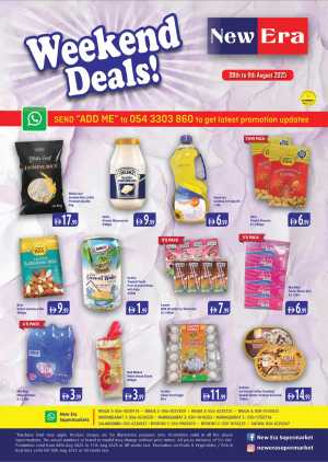 Weekend Deals In New Era Supermarket Dubai