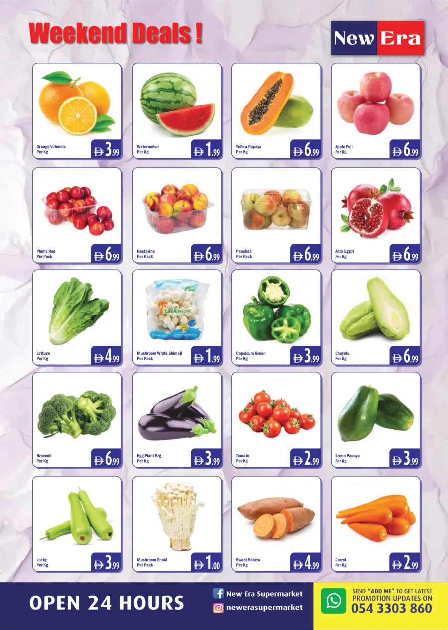 Weekend Deals In New Era Supermarket Dubai