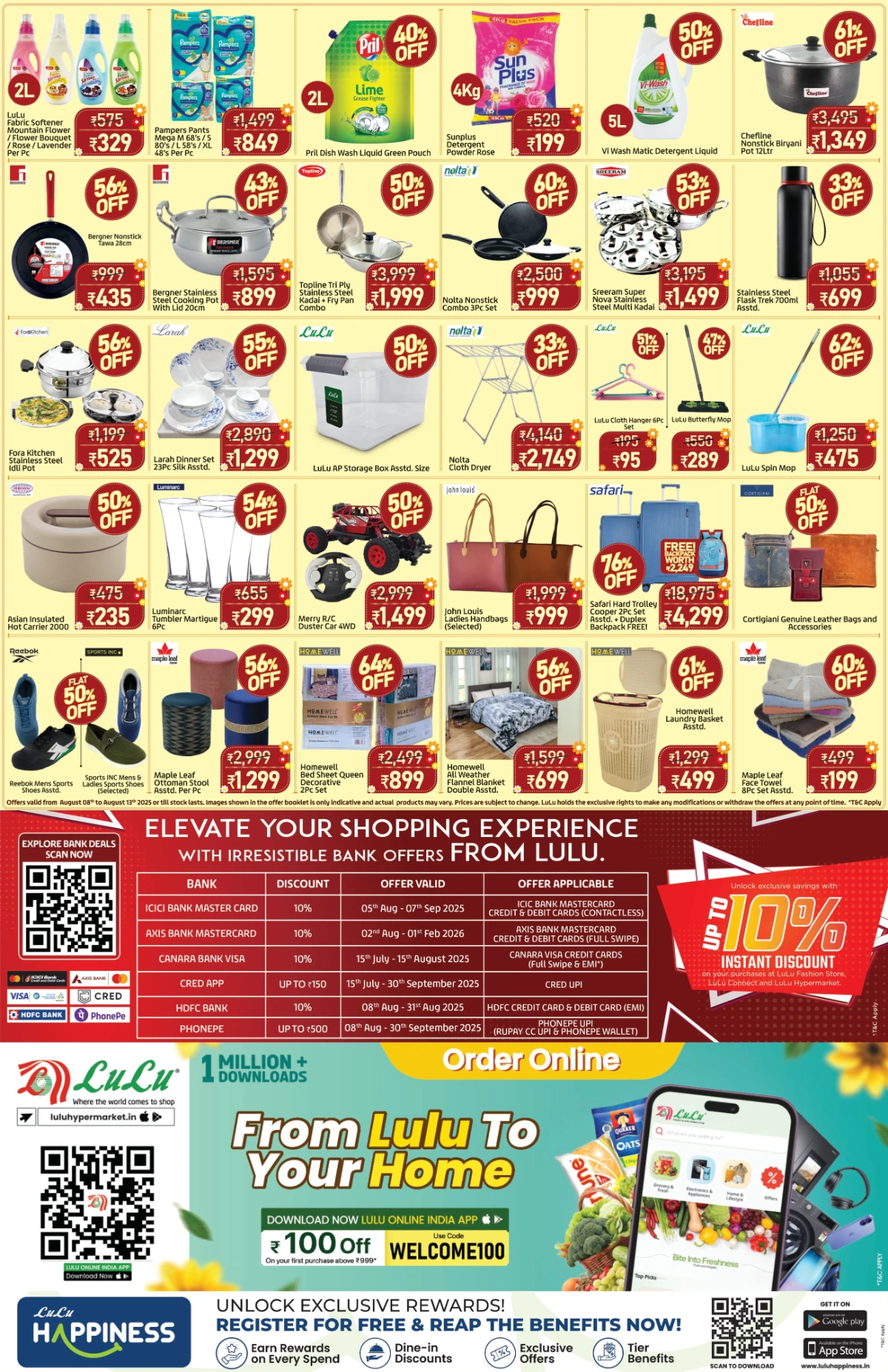Saubhagyaolsavam 2025: Best Deals on Groceries & Home Essentials In Lulu Hypermarket undefined