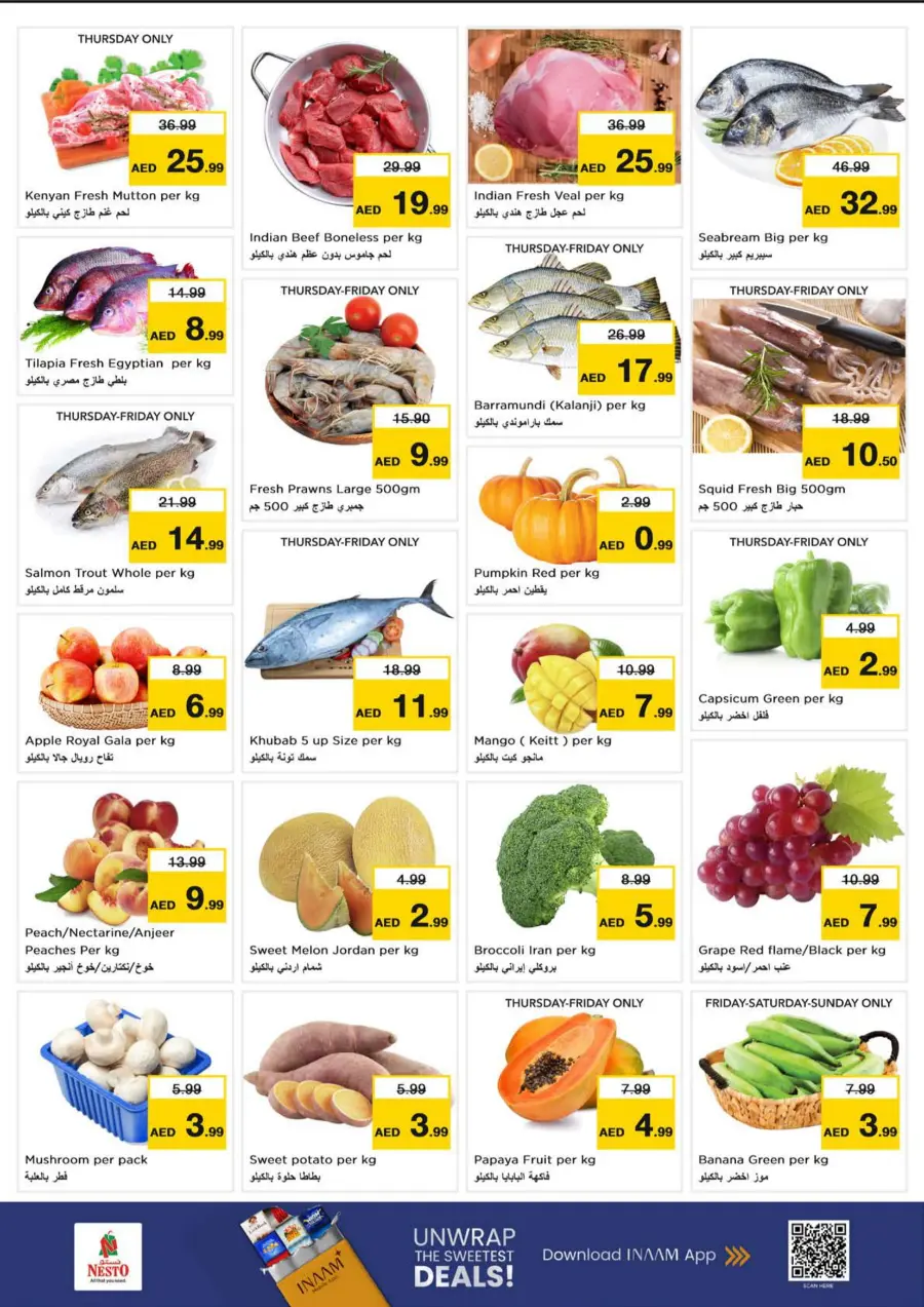 Save Up to 50% on Weekend Irresistible Deals In Nesto Hypermarket Abu Dhabi