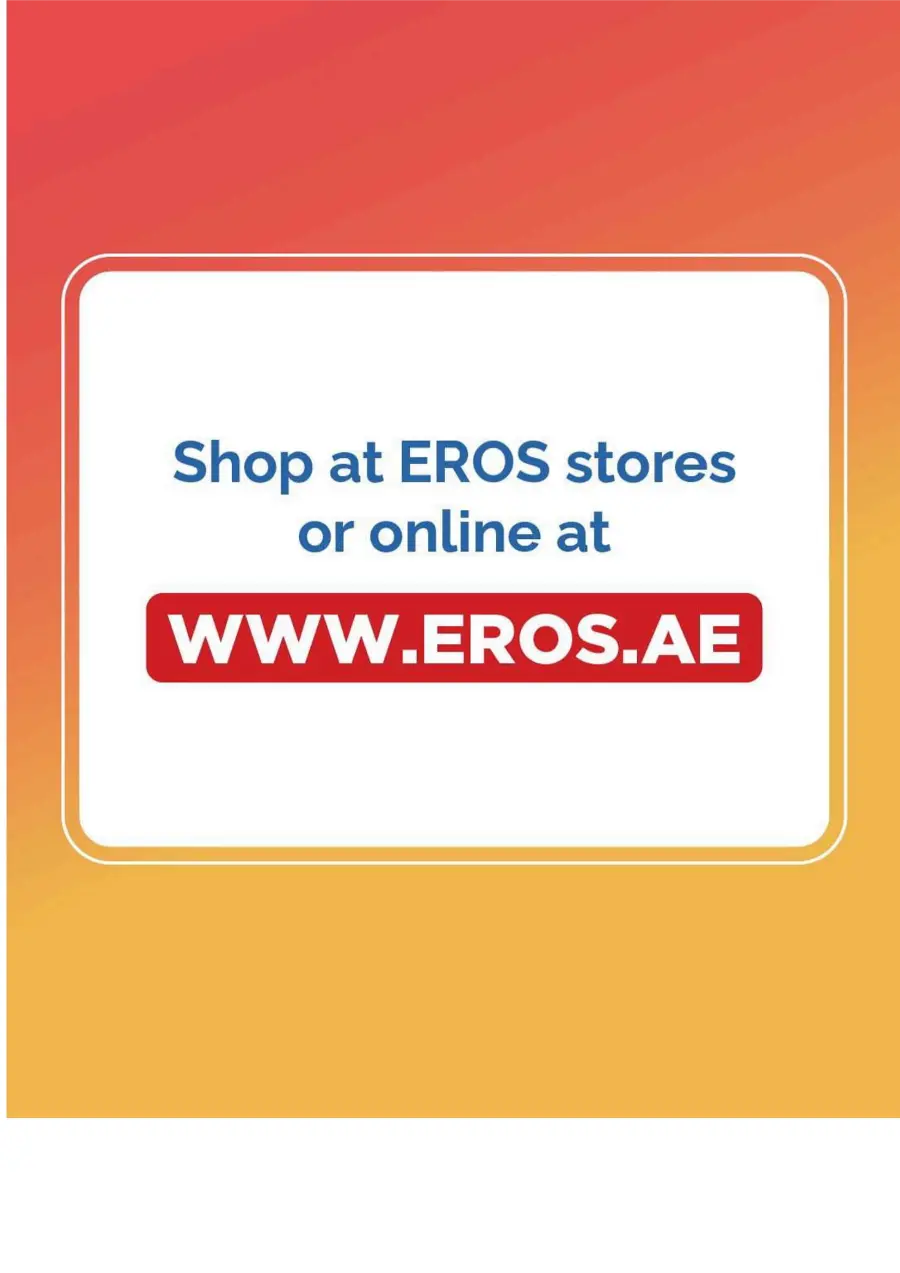 Offers In EROS Dubai