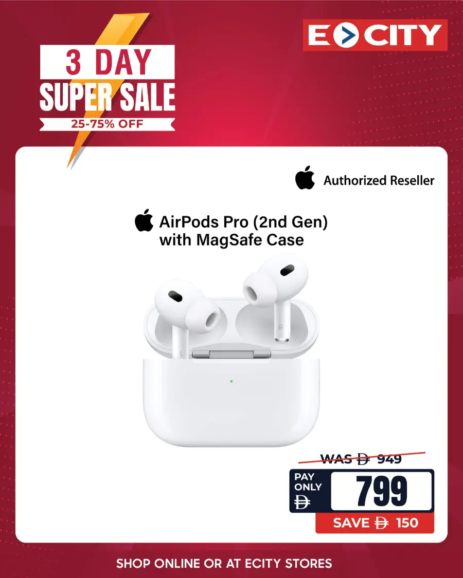 3-Day Super Deals on Smartphones, MacBooks & Tablets! In Ecity Electronics Sharjah / Ajman